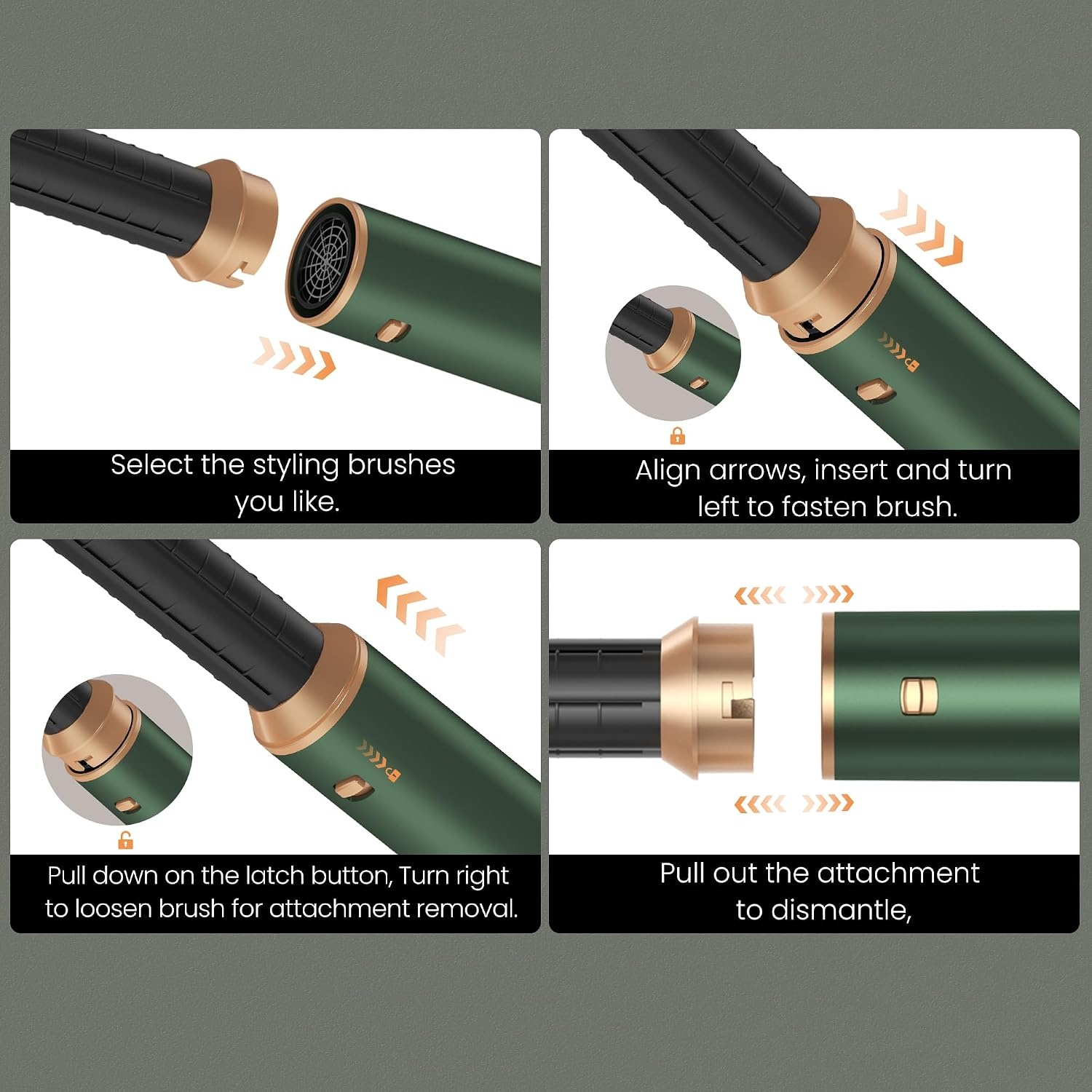 Heteluchtborstel 5-in-1 Haarstyler met 45% Korting
