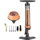 Staande Fietspomp met Manometer & 58% Korting | Hoge Druk 160 PSI | Racefiets/MTB