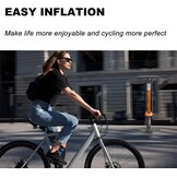Staande Fietspomp met Manometer & 58% Korting | Hoge Druk 160 PSI | Racefiets/MTB