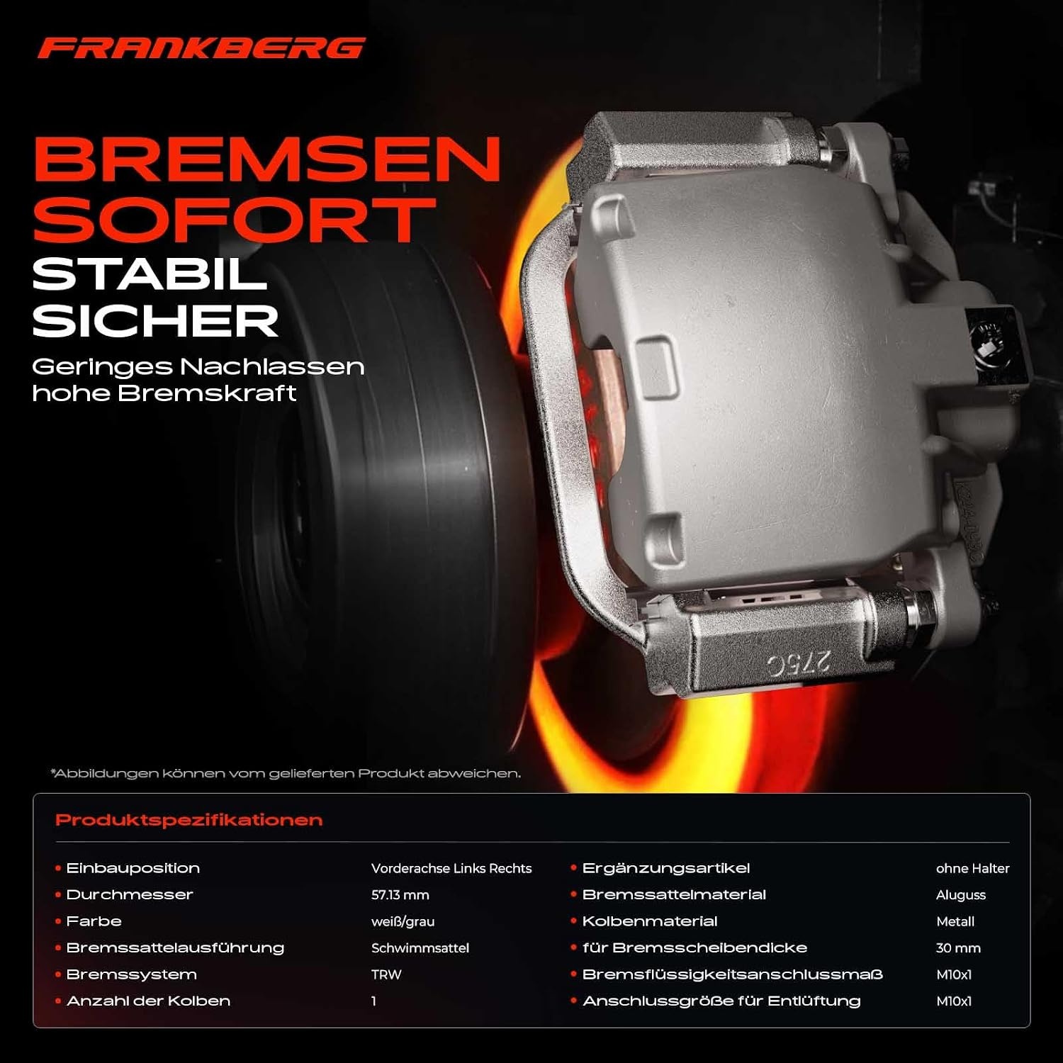 Remklauwen Links & Rechts Audi A5 S5 Quattro 48mm Schijf | Bosch Systeem