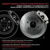 Remklauwen Links & Rechts Audi A5 S5 Quattro 48mm Schijf | Bosch Systeem