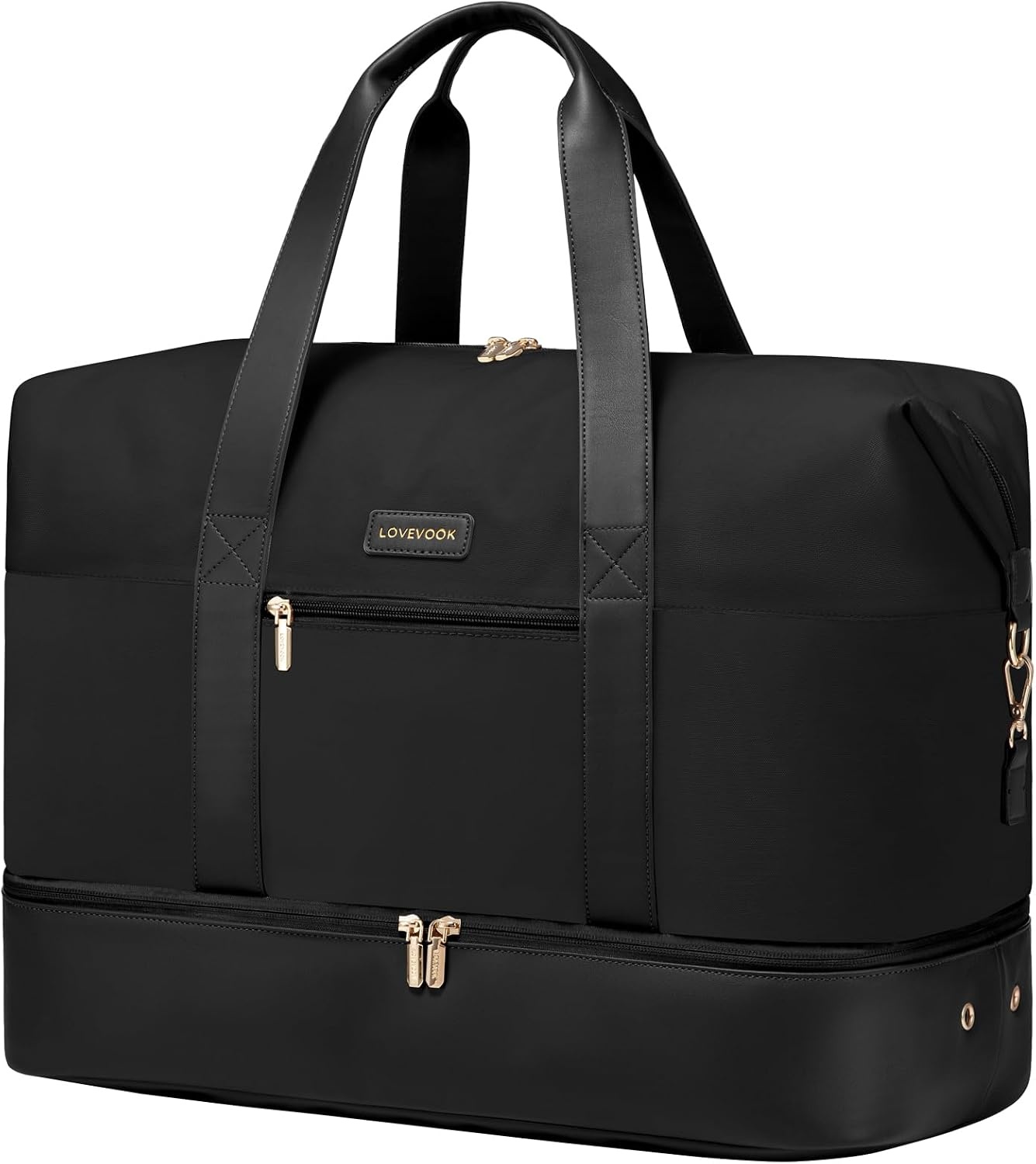 Ruime Weekendtas 56L - Handbagage Vliegtuig - Waterdicht met Schoenenvak - 60% Korting
