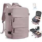 SZLX Vacuum Rugzak Carry-on Bagage Vrouwen, Airbag Rugzak Met Vacuüm Systeem Voor Reizen, Ryanair Travel Ruscksack Cabin Grootte Met Pomp Waterdichte Mannen Vacuüm Koffer