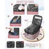 SZLX Vacuum Rugzak Carry-on Bagage Vrouwen, Airbag Rugzak Met Vacuüm Systeem Voor Reizen, Ryanair Travel Ruscksack Cabin Grootte Met Pomp Waterdichte Mannen Vacuüm Koffer