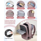 SZLX Vacuum Rugzak Carry-on Bagage Vrouwen, Airbag Rugzak Met Vacuüm Systeem Voor Reizen, Ryanair Travel Ruscksack Cabin Grootte Met Pomp Waterdichte Mannen Vacuüm Koffer