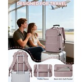 SZLX Vacuum Rugzak Carry-on Bagage Vrouwen, Airbag Rugzak Met Vacuüm Systeem Voor Reizen, Ryanair Travel Ruscksack Cabin Grootte Met Pomp Waterdichte Mannen Vacuüm Koffer