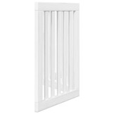 vidaXL Hondenhek inklapbaar 3 panelen 150 cm populierenhout wit