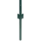 vidaXL Euro hek 20x1 m staal groen