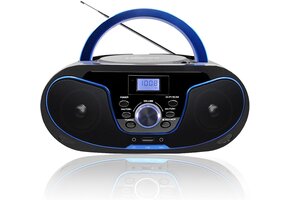 Draagbare CD Boombox met Bluetooth & Radio - 36% Korting!