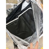 vidaXL 3-zitsbank 178 cm fluweel zwart