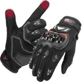 KEMIMOTO Goedgekeurde motorhandschoenen, gewrichtsbescherming en schokbestendigheid, touchscreen met volledige vingers, ademend voor dames en heren, motorcross, klimmen en jagen