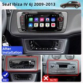 KiriNavi Autoradio voor Seat Ibiza IV 6J (2009-2013) - 7 inch Touchscreen met 2GB/64GB, CarPlay en Android Auto