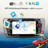 KiriNavi Autoradio voor Seat Ibiza IV 6J (2009-2013) - 7 inch Touchscreen met 2GB/64GB, CarPlay en Android Auto