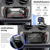 KiriNavi Autoradio voor Seat Ibiza IV 6J (2009-2013) - 7 inch Touchscreen met 2GB/64GB, CarPlay en Android Auto