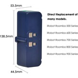 DuraPro 14.4V 5200mAh Li-ion Battery for iRobot Roomba 900 960 965 966 980 865 866 870 871 760 765 770; 500 600 700 800 900 Series Vacuum Cleaner