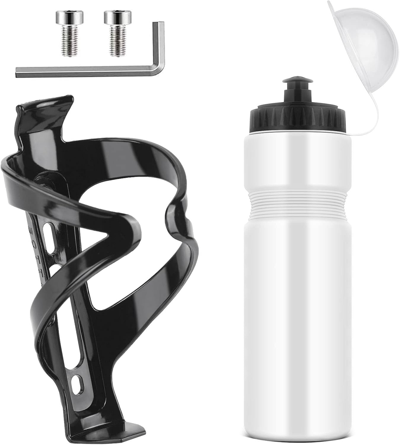 Bidonhouder & 750ml Bidon (41% Korting) - Fietsaccessoire