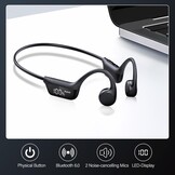 ZOVIMAX L6 Bone Conduction Sportkoptelefoon - Open Ear - Zwart