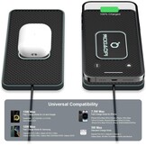 Draadloze Autolader 15W Snelladen, 2x USB-C PD 20W, Antislip, Incl. 20W Adapter (58% Korting)