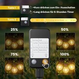 Lichtsnoer Buiten 60m met 100+4 G40 LED lampen Warmwit IP45 Waterdicht Onbreekbaar Aansluitbaar voor Tuin Terras Balkon