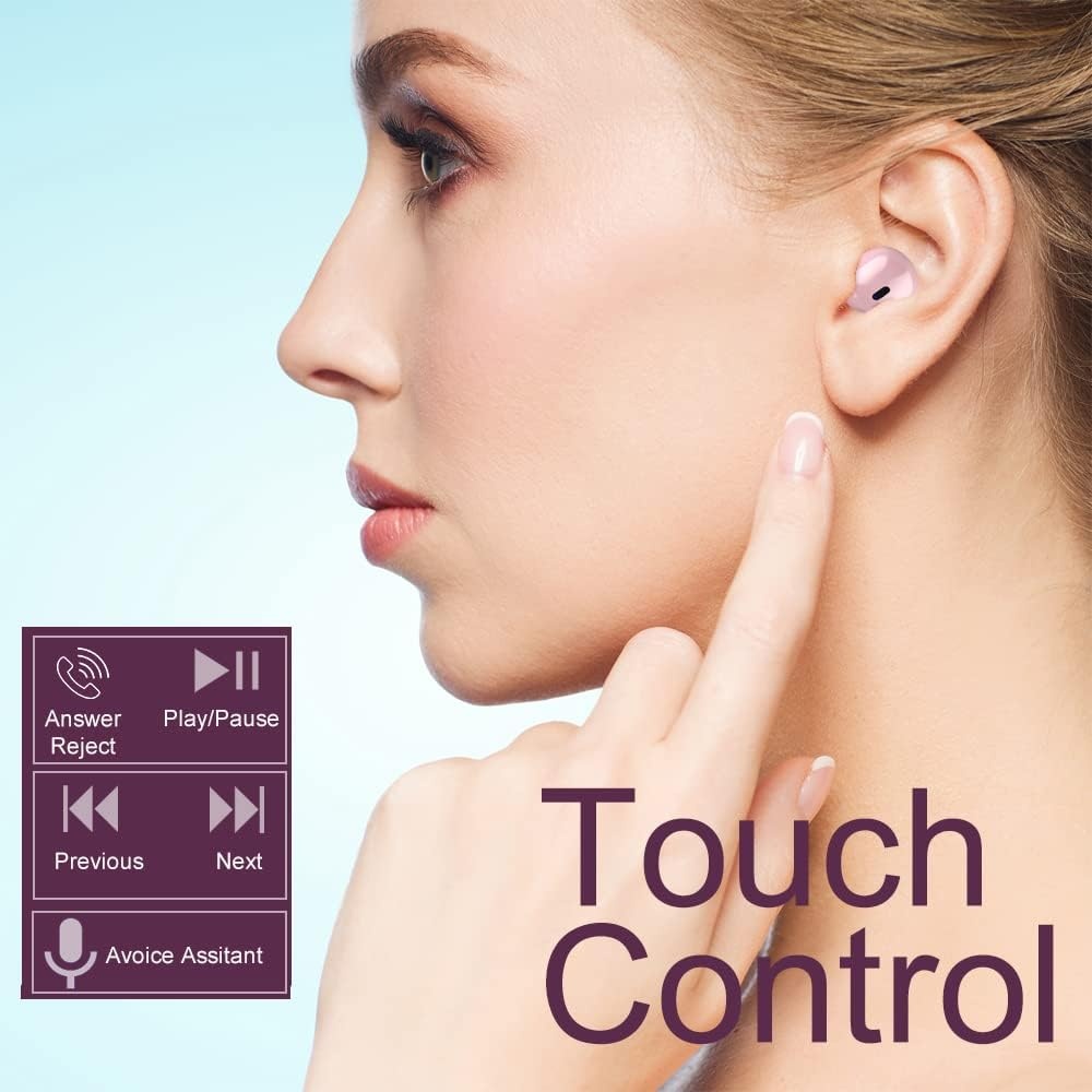 Draadloze Mini Oordopjes - Semi-in-ear - 20u Batterij - 59% Korting