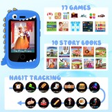 PTHTECHUS Kindersmartphone 2,8 inch met Touchscreen - Zwart