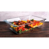 Diepe Glazen Ovenschaal 5,4L Rechthoekig - 58% Korting!