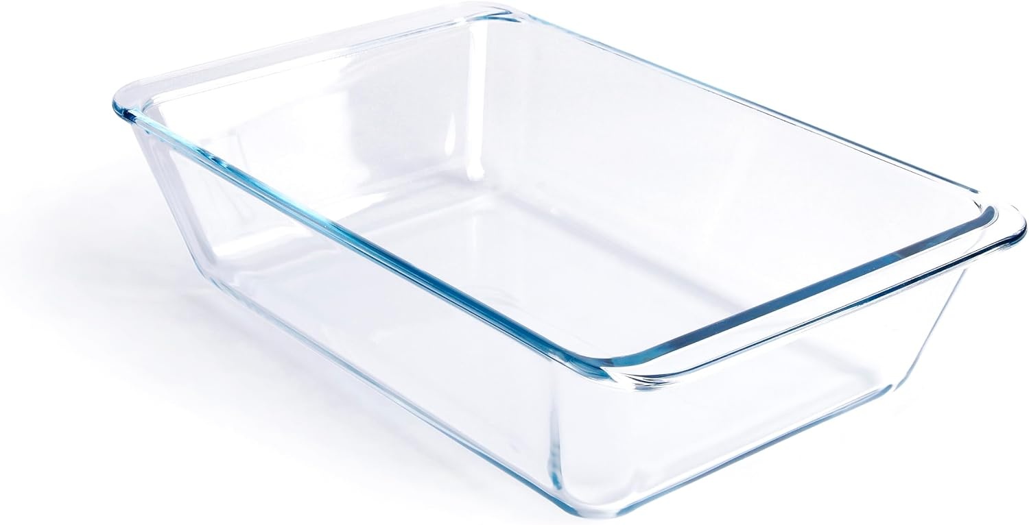 Diepe Glazen Ovenschaal 5,4L Rechthoekig - 58% Korting!
