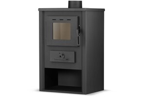 Houtkachel Vrijstaand Staal 12kW - 35% Korting