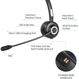 Draadloze Bluetooth Headset V5.0 - Handsfree met Ruisonderdrukking (58% Korting)