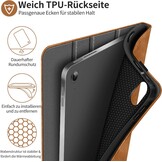 iPad 10e Gen (2022) Bruine PU Leer Hoes met Penhouder & 58% Korting