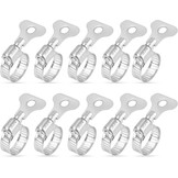 Slangklemmen RVS 304 (10 stuks) - 13-19mm Instelbaar