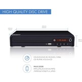 HD-dvd-speler, dvd-speler, cd-speler, voor tv, dvd/cd/mp3-disc-speler met afstandsbediening, regiovrij, PAL/NTSC