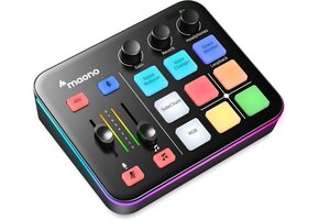 Gaming Audiomixer met 40% Korting: Streaming & Podcast Klaar