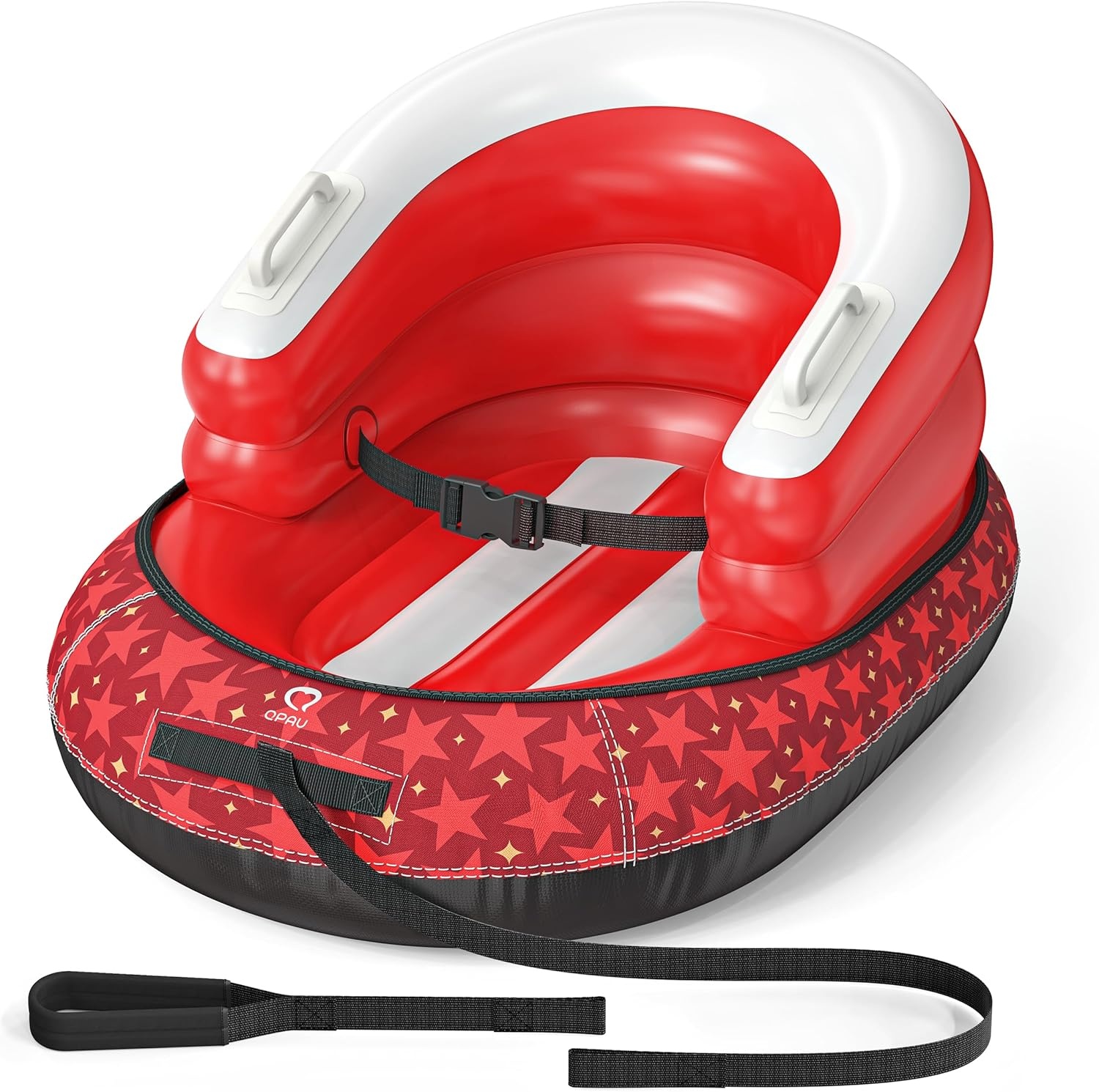 Opblaasbare Sneeuwslee Rood - Kinderen (max. 50 kg) - 58% Korting