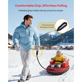 Opblaasbare Sneeuwslee Rood - Kinderen (max. 50 kg) - 58% Korting