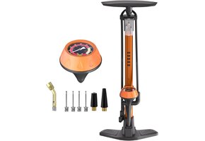 Staande Fietspomp 160 PSI met Manometer | Geschikt voor Racefiets & MTB | 54% Korting