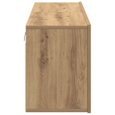 vidaXL Tv-meubels 2 st wandgemonteerd 80x30x41cm artisanaal eikenkleur