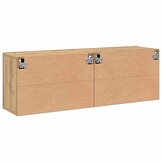 vidaXL Tv-meubels 2 st wandgemonteerd 80x30x41cm artisanaal eikenkleur