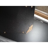vidaXL Schoenenkast 59x17x81 cm bewerkt hout zwart