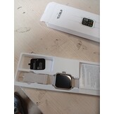 TOOBUR Smartwatch 1,8 inch met Alexa en Bluetooth bellen - Beige
