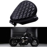 DREAMIZER Bobber Motorstoel, Solo Motorzitje met Veersteunbodemplaat voor Sportster Forty-Eight 48 XL883 1200 Chopper Custom