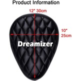DREAMIZER Bobber Motorstoel, Solo Motorzitje met Veersteunbodemplaat voor Sportster Forty-Eight 48 XL883 1200 Chopper Custom