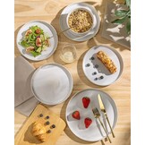 Kommenset 4-delig 16cm Beig - Steengoed Handgemaakt - 59% Korting