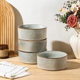 Kommenset 4-delig 16cm Beig - Steengoed Handgemaakt - 59% Korting