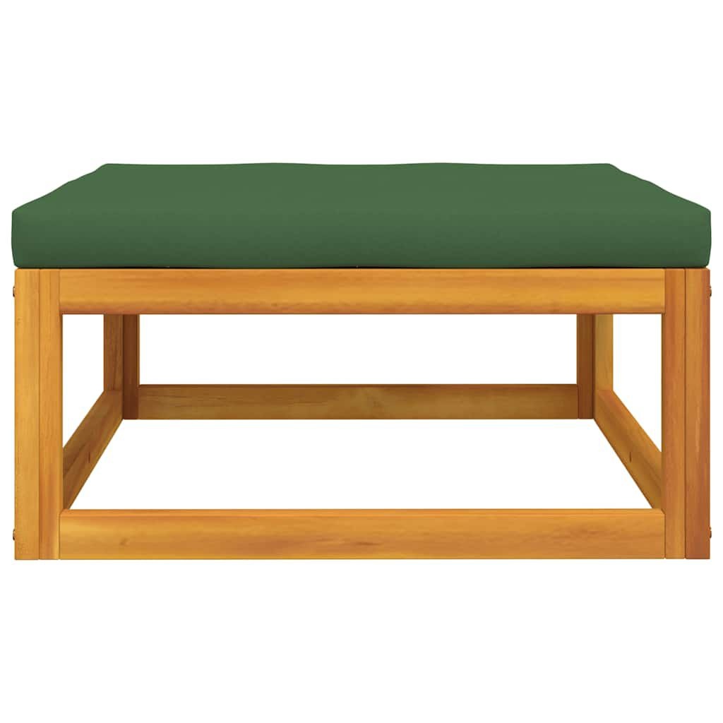 vidaXL Loungeset Acaciahout: 3-delig, Incl. Kussens | 67% Korting