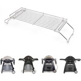 Denmay Warmhoudrooster reserveonderdelen voor Weber Q300 serie gasgrill, roestvrij staal warmhoudrooster accessoires voor Weber Q300, Q320, Q3000, Q3200