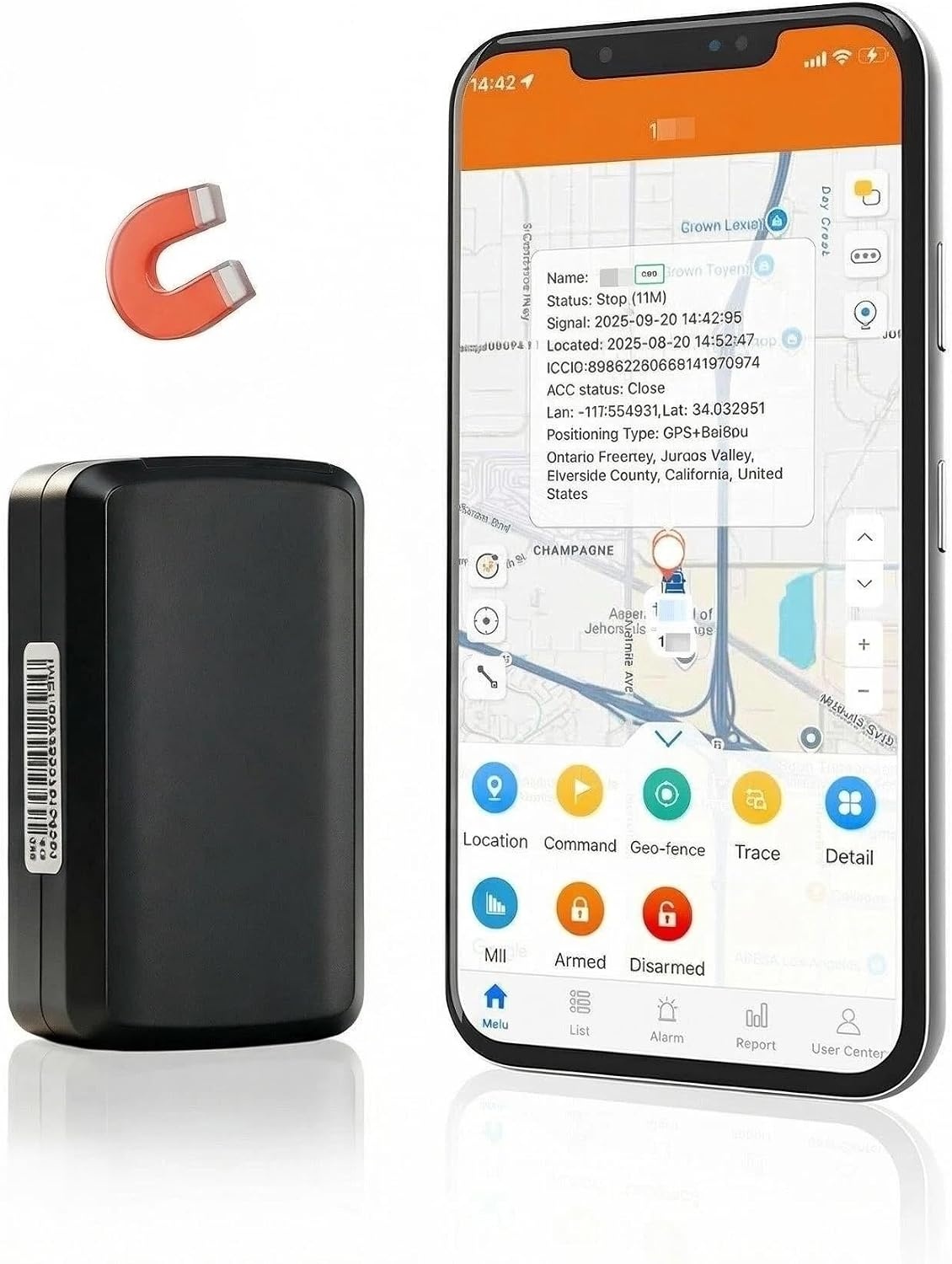 Mini GPS-tracker (45% korting) - 4G, 30-daagse batterij, waterdicht