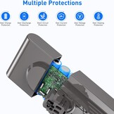 NASTIMA V11 V15 Click-in Replacement Battery, 25.2V 3900mAh Li-ion Battery for Dyson V11 Animal/Complete Extra/Fluffy Extra, V15, SV15, SV18, 970425-01, 970938-01 Vacuum Cleaner Batteries