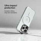 Transparant iPhone 16 Pro Hoesje - Magsafe & Zwarte Camera Knop (57% Korting)