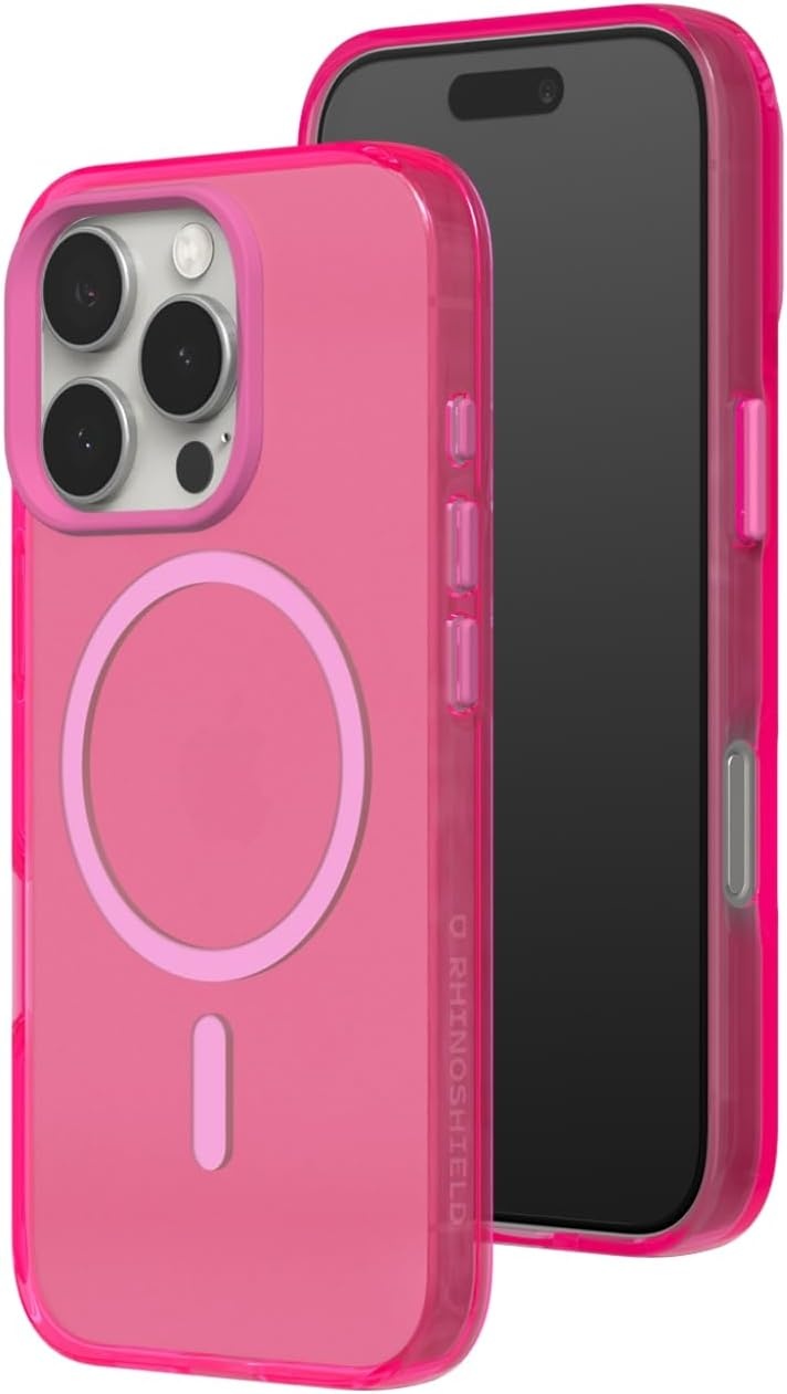 Transparant iPhone 16 Pro Hoesje - Magsafe & Zwarte Camera Knop (57% Korting)